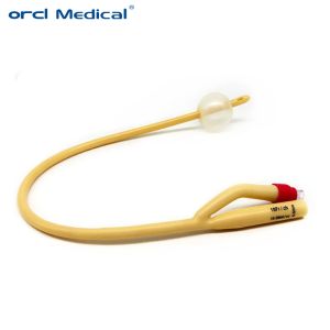 Buy cheap 100% Latex Three Way Urinary Catheter , Silicone Coated Foley Catheter from wholesalers