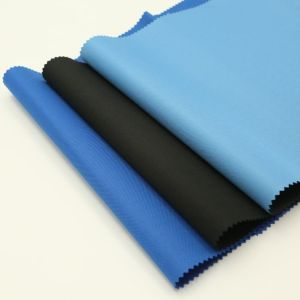 Buy cheap Blue Flame Retardant Fabric Width 57-60" Plain 220gsm Fabric 600D from wholesalers