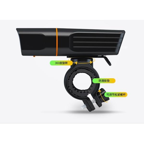 Quality 3000mah Power Bank Rechargeable Bicycle Light Sets 3000lm Aluminum Material for sale