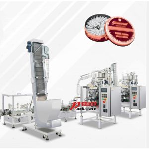 Buy cheap Double High speed Single lane Flat Cutting SNUS Pouch granule and powder Automatic Packaging Machine from wholesalers