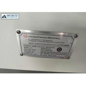 Hanwha SM481 PLUS SMT Machine With 40000CPH Optimum Speed