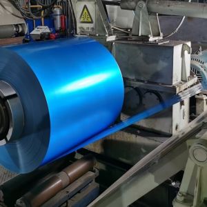 Buy cheap GL Blue Galvanized Sheet Metal Coils Cold Rolled SGLCC product