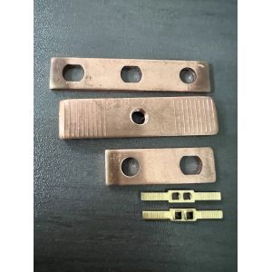 Buy cheap Custom Copper Busbar Contact Plates – Precision Machined Electrical Terminal Pads for Grounding, Power Distribution & Switchgear from wholesalers