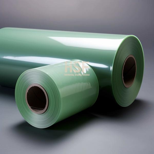 Buy cheap 80 Micron Opaque Green Mono Axially Oriented Polyethylene / PE Film from wholesalers
