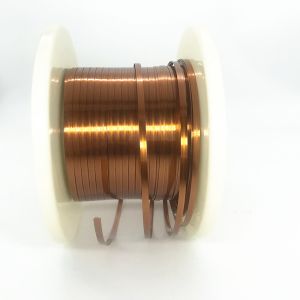 Buy cheap AIW Class 220 Enameled Winding Rectangular Copper Wire from wholesalers