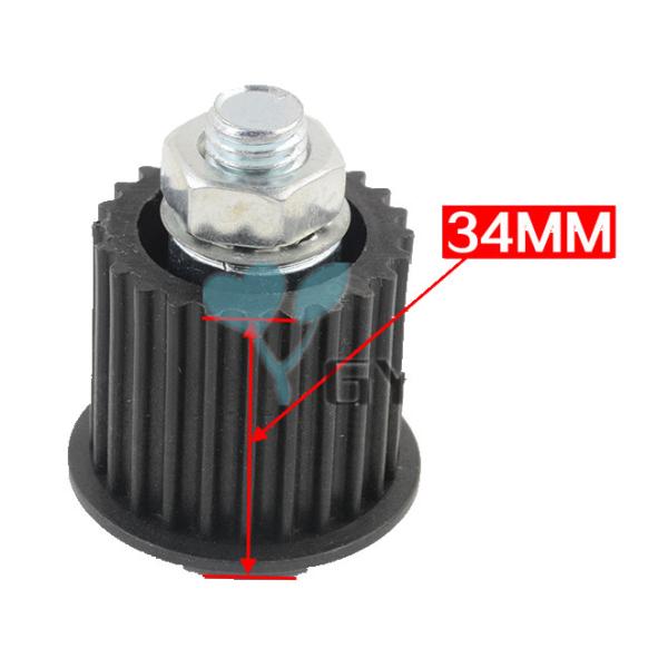 Buy cheap DOOR MACHINE BELT SYNCHRONIZING PULLEY, DOOR ROLLER , SYNCHRONIZING PULLEY, DRIVEN PULLEY ，34*37MM from wholesalers