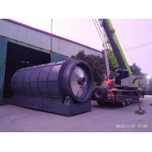 waste tyres pyrolysis plant and machine