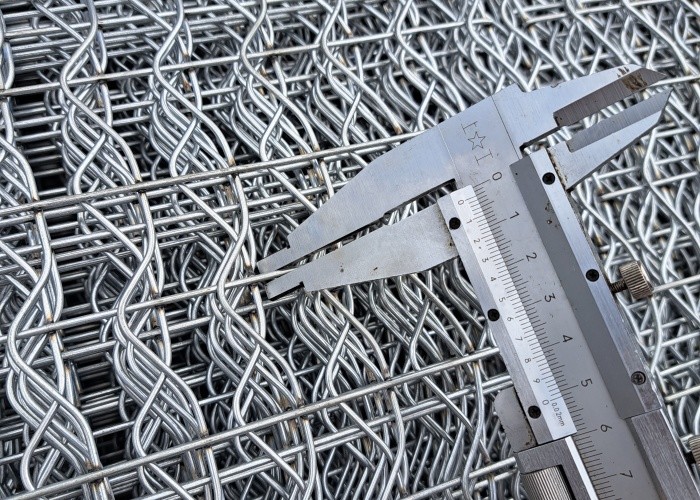 Buy cheap 2mm Wire Diameter Hot Dipped Galvanized Gas Pipeline Reinforce Wire Mesh from wholesalers
