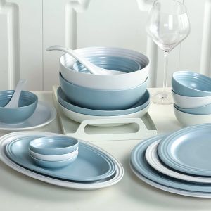 Buy cheap LFGB Matte Simple Japanese Style Ceramic Dinnerware Sets from wholesalers