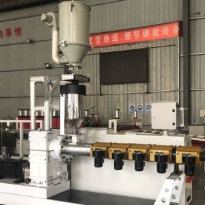 Computerized Exhaust Plastic Pipe Extruder Machine with Exhaust System
