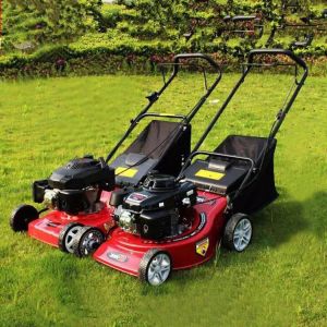 Buy cheap Petrol 18" Garden Lawn Mower 4.5HP Horsepower Hand Push For Grass Cut from wholesalers