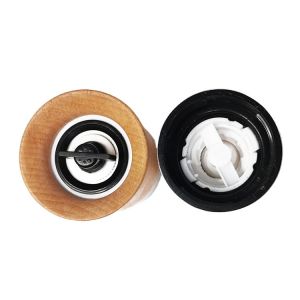 Wooden 132mm 206g 170ml Salt And Pepper Spice Grinder Mill