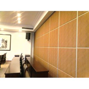 Aluminium Track Sliding Roller Conference Room Movable Partition Wall With