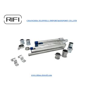 Buy cheap Hot Dipped Galvanized 1/2"-4" EMT Conduit for Electrical Metallic Tubing with Carbon Steel Construction and 3050mm Length from wholesalers
