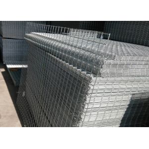 Building 6mm Wire Mesh Panels Ss316 Silver Galvanised
