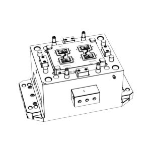 Buy cheap OEM / ODM ： Double Injection Molding & Smart Watch Lower Housing (1*4) No.23309 & 23310 from wholesalers