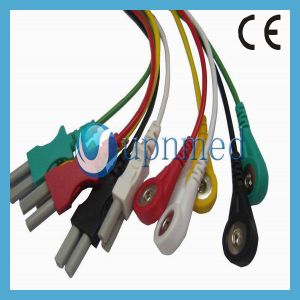 Spacelabs 5 lead ECG Cable with leadwires