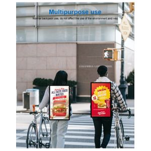 Buy cheap 21.5 Inch Digital Backpack Billboard Advertising Player Human Walking Lcd Signage from wholesalers