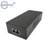 Buy cheap 10/100/1000/2500Mbps 90W Gigabit 2.5G Standard POE Injector 802.3af/at/bt PoE data & power:100meters for Cameras wireless AP from wholesalers