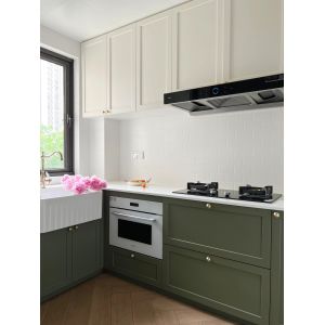 Buy cheap Customizable Automatic Kitchen Cabinets with Marble Countertop from wholesalers