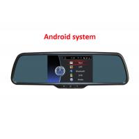 Buy cheap 5 inch Rear view mirror monitor with DVR and GPS Navigation with Android os product