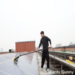 Buy cheap Retractable Pole Solar Clean Tools for Remote Control Photovoltaic Panel Washing from wholesalers