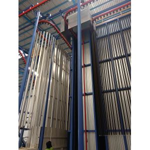 Buy cheap Vertical Powder Coating Line For Aluminum Profiles With Single-Phase Voltage 220V ±10% And Three-Phase Voltage 380V± 10% from wholesalers