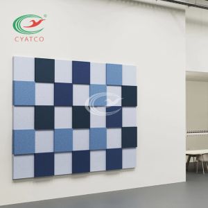 Buy cheap Beveled Edge PET Acoustic Sound Tiles Noise Cancelling Practical from wholesalers