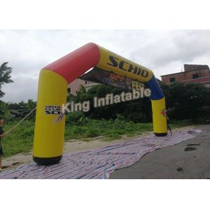 Buy cheap 10m*5m Mix Color Large PVC Custom Inflatable Arch / Inflatable Advertising from wholesalers