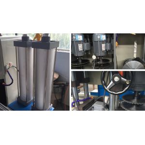 Automatic Aluminium End Face Milling Machine / Aluminium Fabrication Machinery