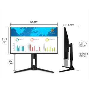 Buy cheap Frameless 1ms 144hz 24 Inch Gaming Monitor / Freesync 24 Inch Desktop Monitor from wholesalers