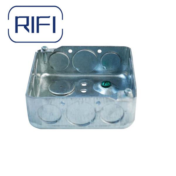 Buy cheap UL Listed Outdoor Electrical Galvanized Metal 4x4 Square Junction Boxes from wholesalers