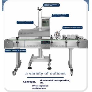 Automatic Electromagnetic Induction Sealing Machine Plastic Juice Bottle