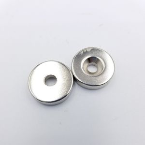 Buy cheap Permanent Neodymium Magnet Countersunk Hole Ring N52 Grade With Screw from wholesalers