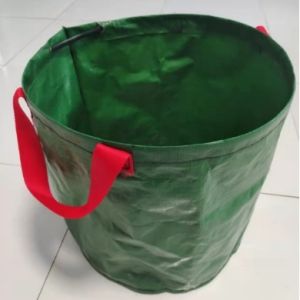 Buy cheap Park courtyard PE leaf collection bag, flexible and waterproof green leaf collection bag from wholesalers