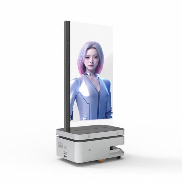 AI Digital 55 Inch See Through Oled Screen Human Body Screen Suitable For