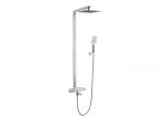 Buy cheap Hotel Bathroom Luxury Bath Faucet Overhead Rainfall Thermostatic Shower Head Set from wholesalers