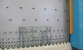 Buy cheap 1500 Flat Glass Cleaning Drying Vertical Glass Washing Machine with PDA Certification from wholesalers