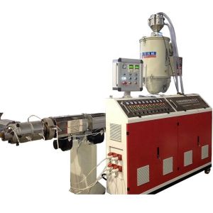 Buy cheap 80kw Pipe Manufacturing Machine 250kg/h - 350kg/h PE Pipe Production Line from wholesalers