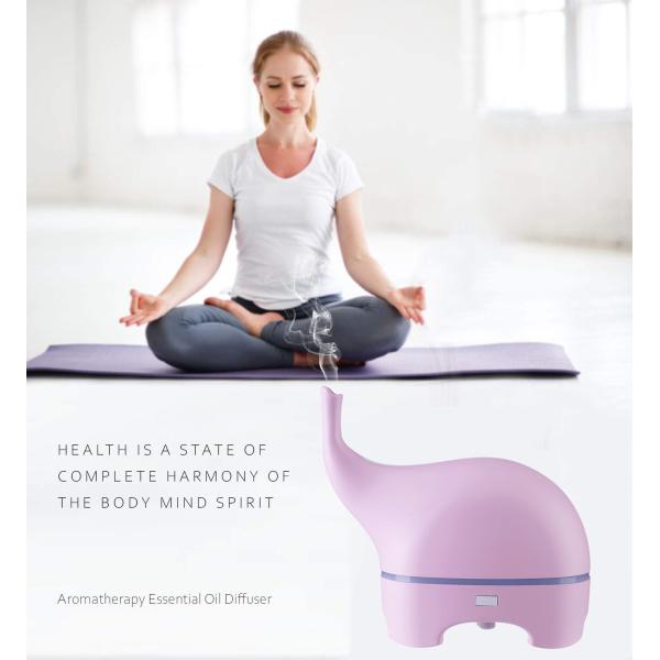 7 Color Light Changing Mini Plastic USB Air Humidifier