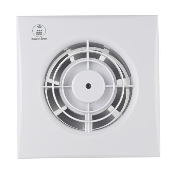Buy cheap 125mm Low Noise Shutter Bathroom Ventilation Wall Mounted Exhaust Fan with Humidity Sensor Air Extractor Fan from wholesalers