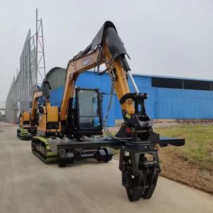 Customized Railway Sleeper Changing Machine Modified Excavator