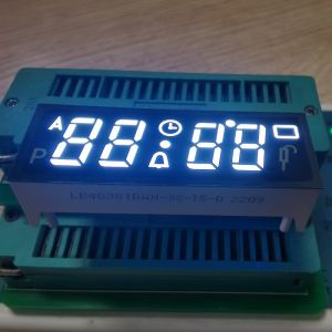 Buy cheap Ultra White 7 Segment LED Display 4 Digit Common Anode for Built-in Oven Timer from wholesalers