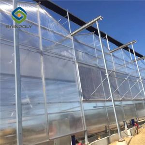 Buy cheap Hot Dipped Galvanized Steel 7.5m Polycarbonate Greenhouse from wholesalers