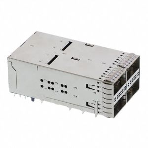 China 2227670-7 ZQSFP+ RCP Cage 2X2 Optical Fiber Transceiver on sale