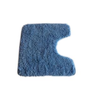 Buy cheap Plain Blue 25mm Pile Polyester Bath Rug 2pcs Pack from wholesalers