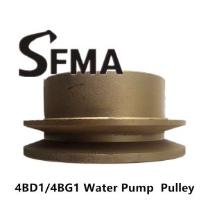 China Excavator Iron 1 Groove 4BD1 Water Pump Pulley on sale