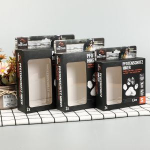 Buy cheap OEM Folding Pet Dog Leash Packaging Paper Box with Clear Window L*W*H cm Customized from wholesalers