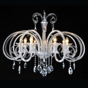 China Venetian glass chandelier dining room Foyer Lighting (WH-CY-92) on sale
