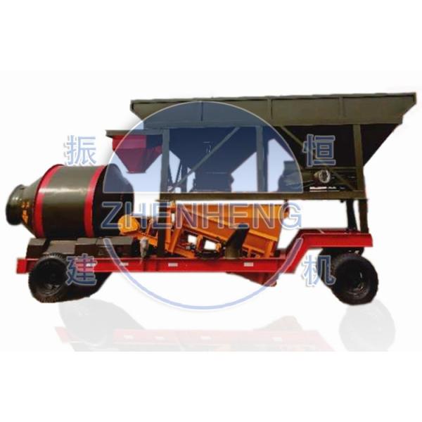 Quality JZM500 25m3/H Drum Mobile Concrete Batching Plant Construction Equipment for sale